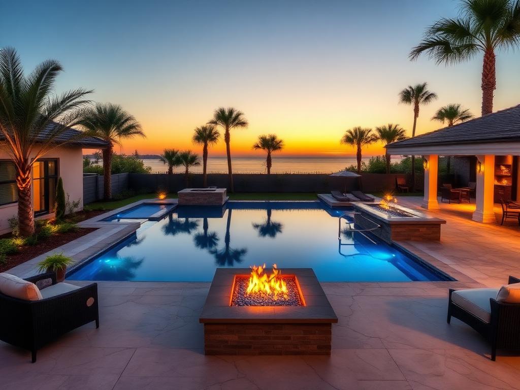 Modern Backyard Transformation